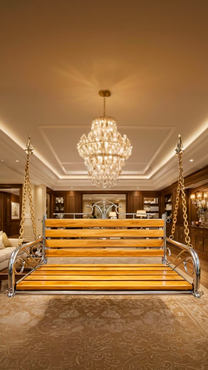 Classic Steel Hanging Swing